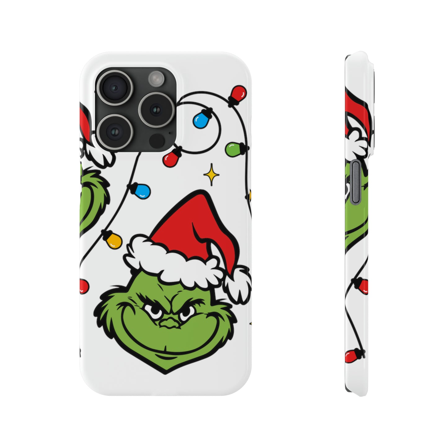 Grinchmas Lights Slim Phone Case for Iphone