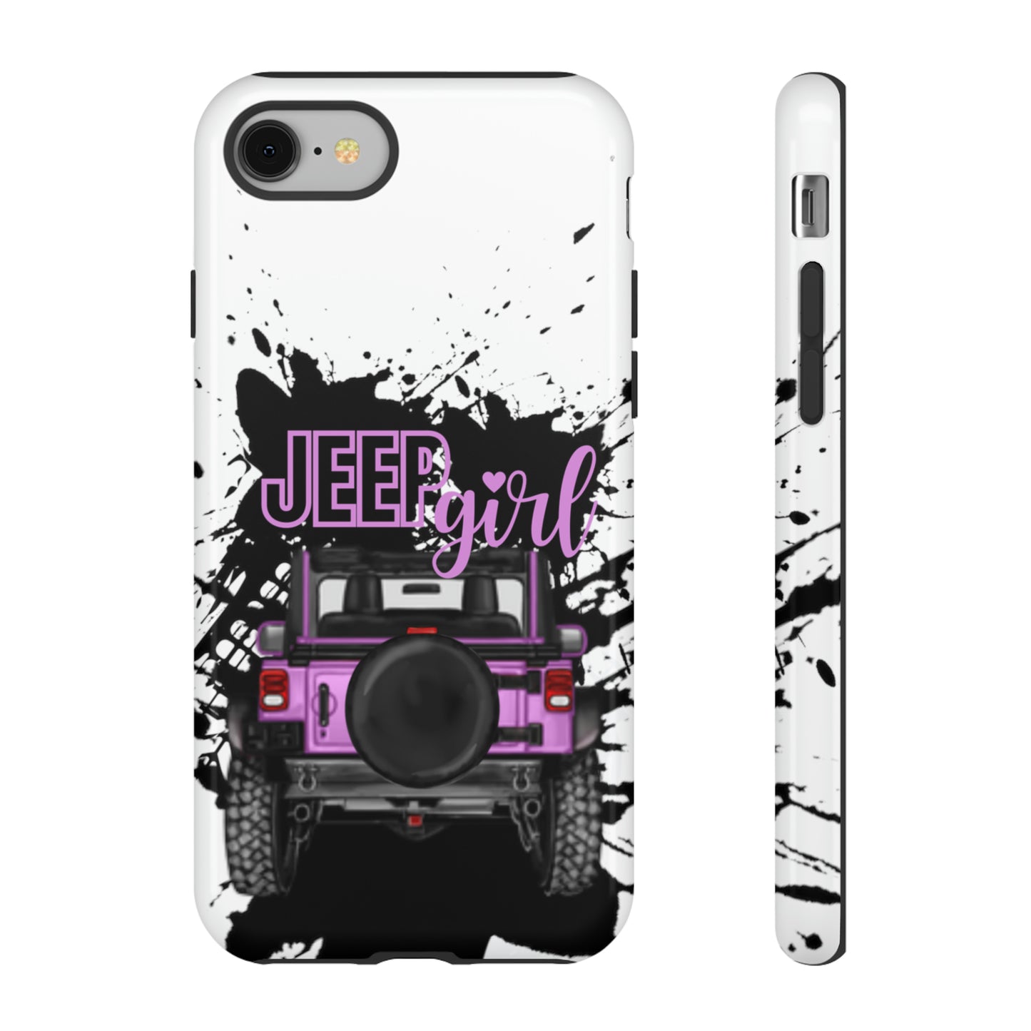 Off Road Girl Pink Tough Cases