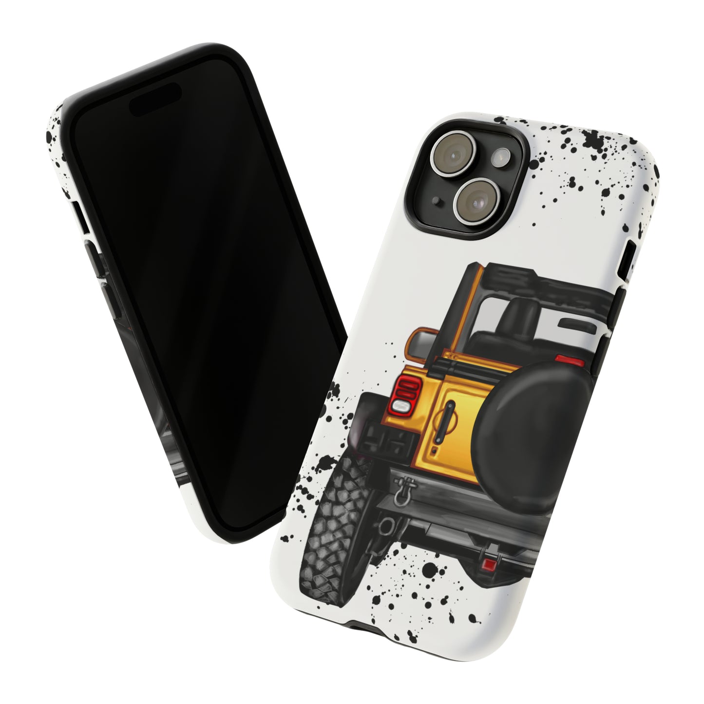 Off Road Life Yellow Protective Case for Iphone, Google and Samsung