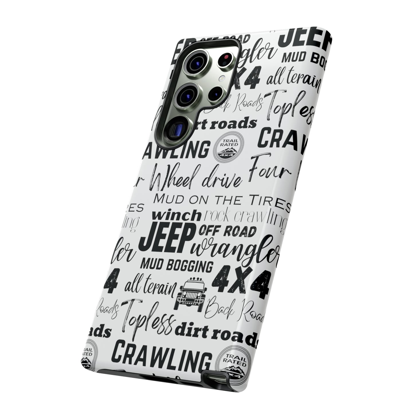 Off Road Subway Art Protective Phone Case for Iphone, Samsung and Google Phones