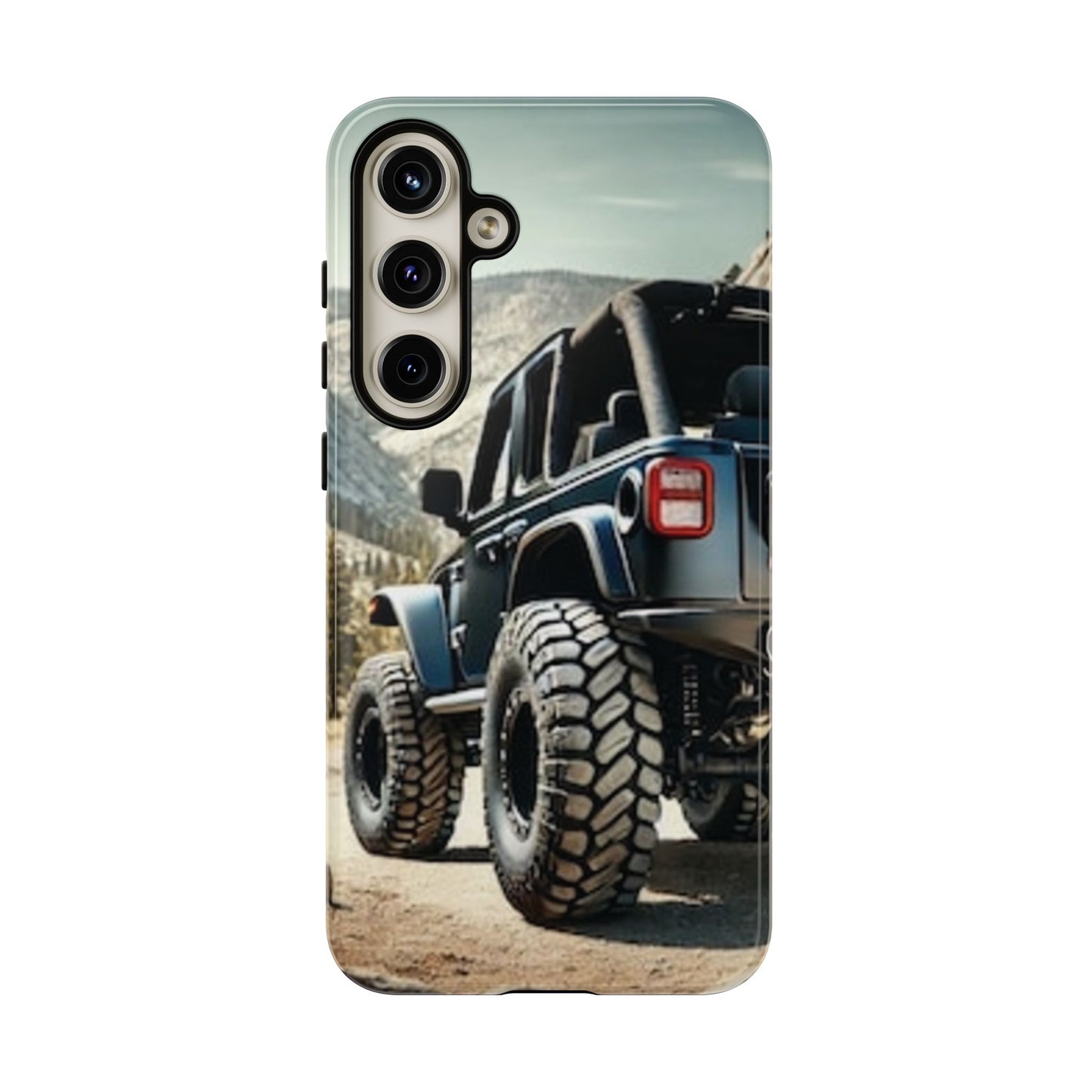 Blue Off Road Protective Phone Case