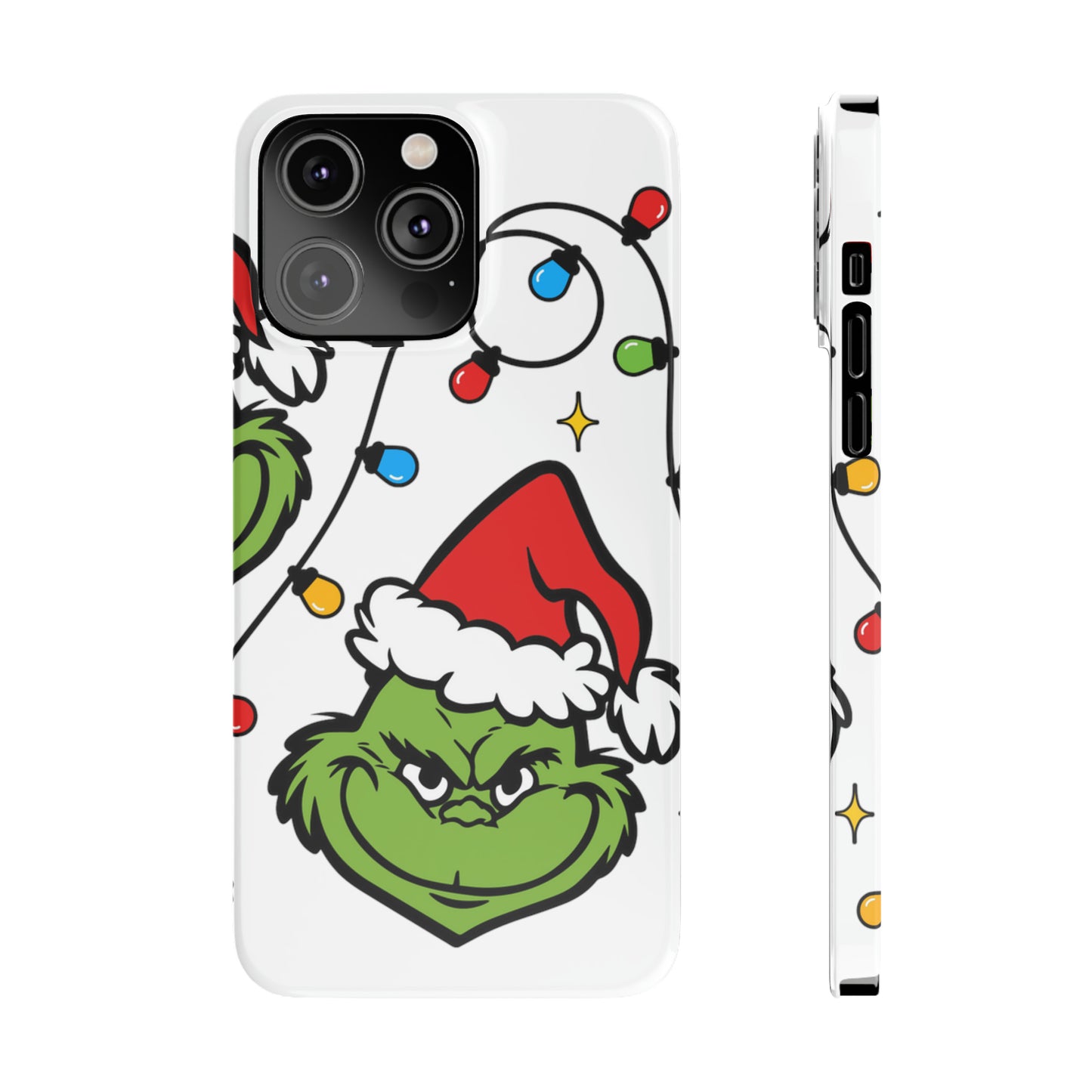 Grinchmas Lights Slim Phone Case for Iphone