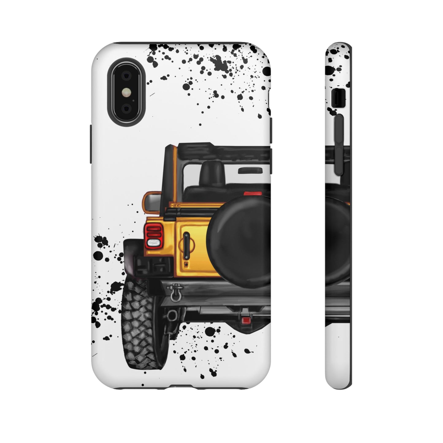 Off Road Life Yellow Protective Case for Iphone, Google and Samsung