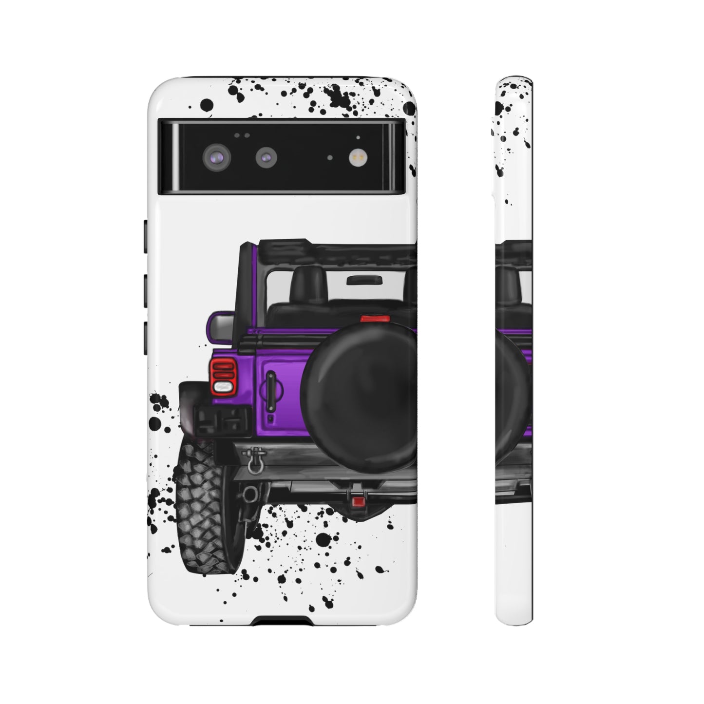 Off Road Life Purple Protective Case for Iphone, Google and Samsung