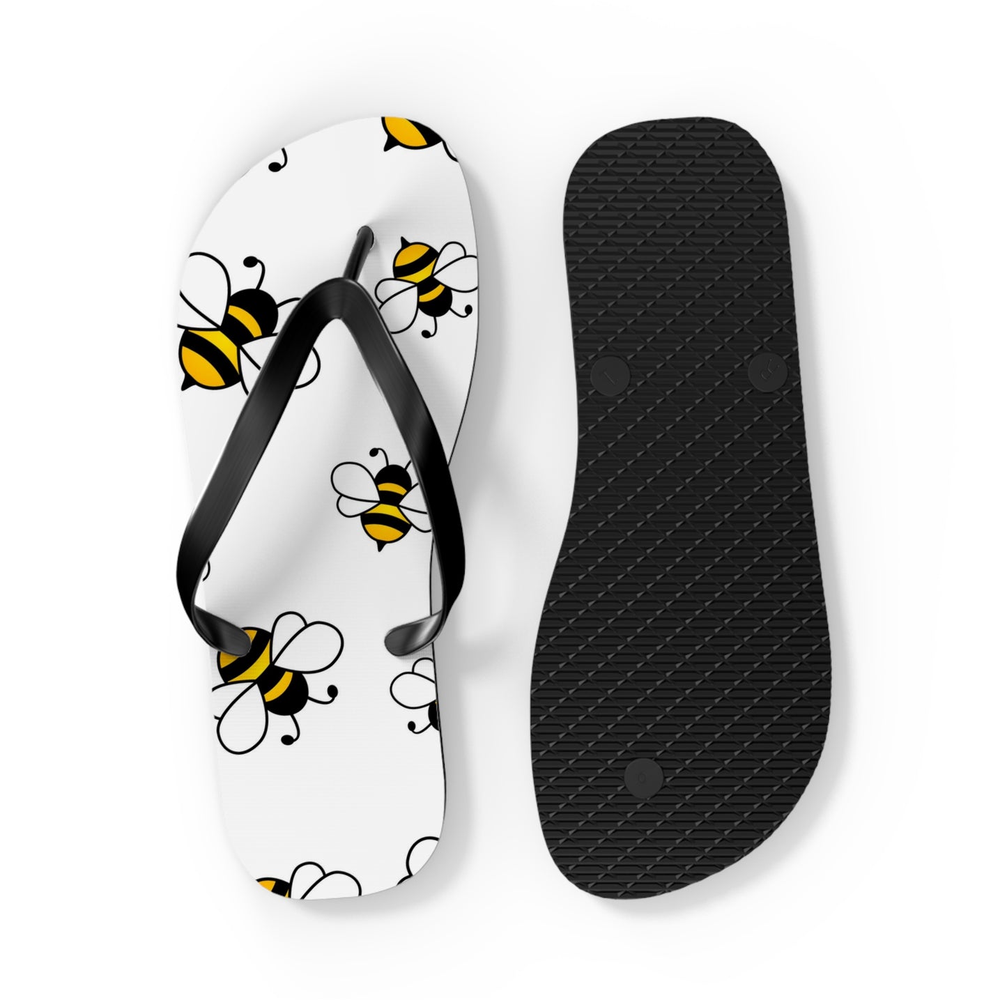 Bumble Bee Summer Flip Flops