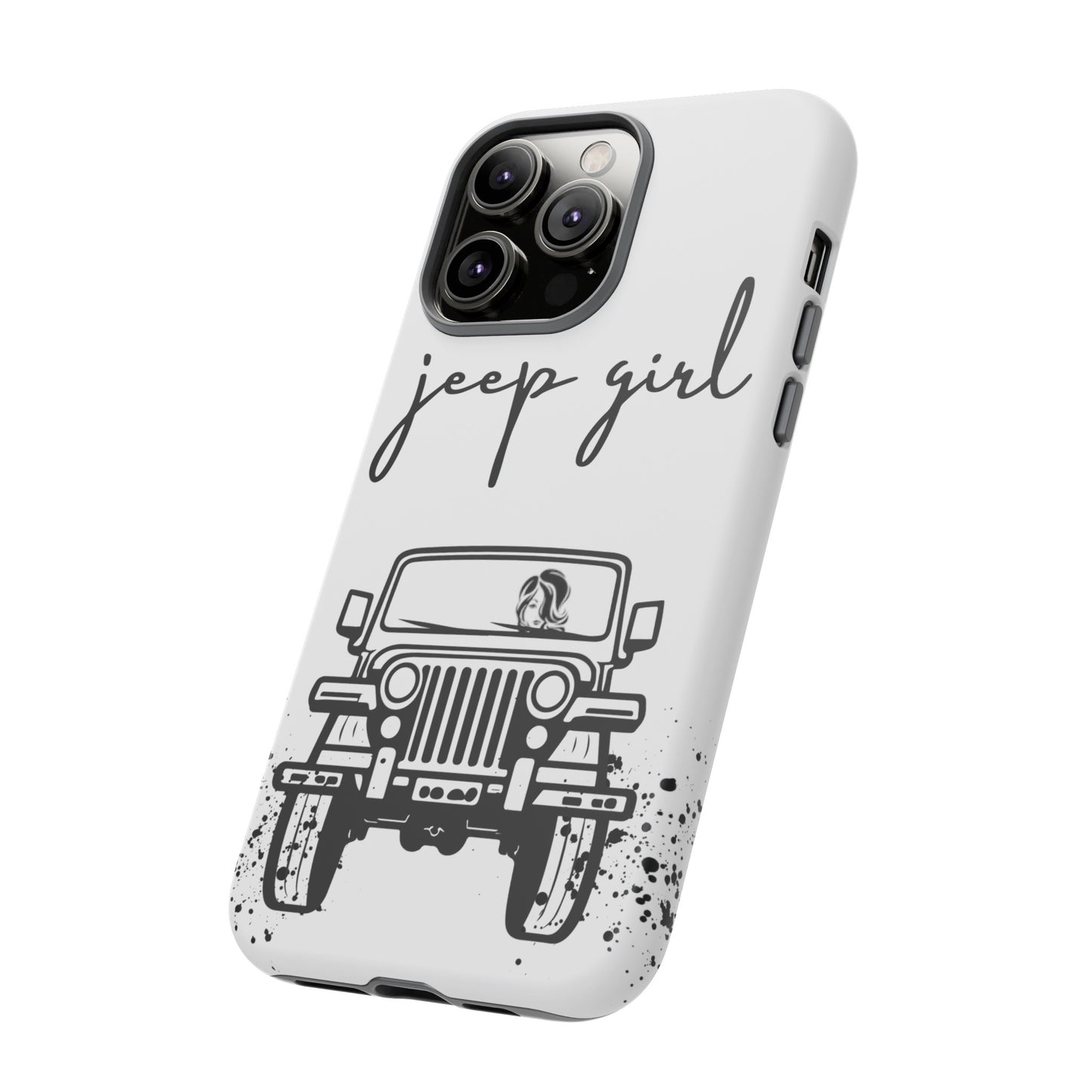 CJ Jeep Girl Phone Case