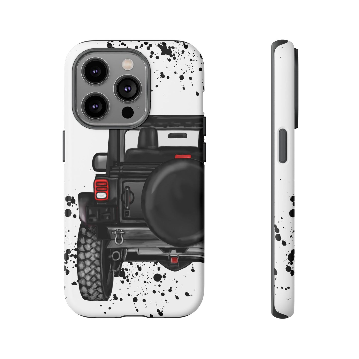 Off Road Life Black Protective Case for Iphone, Google and Samsung