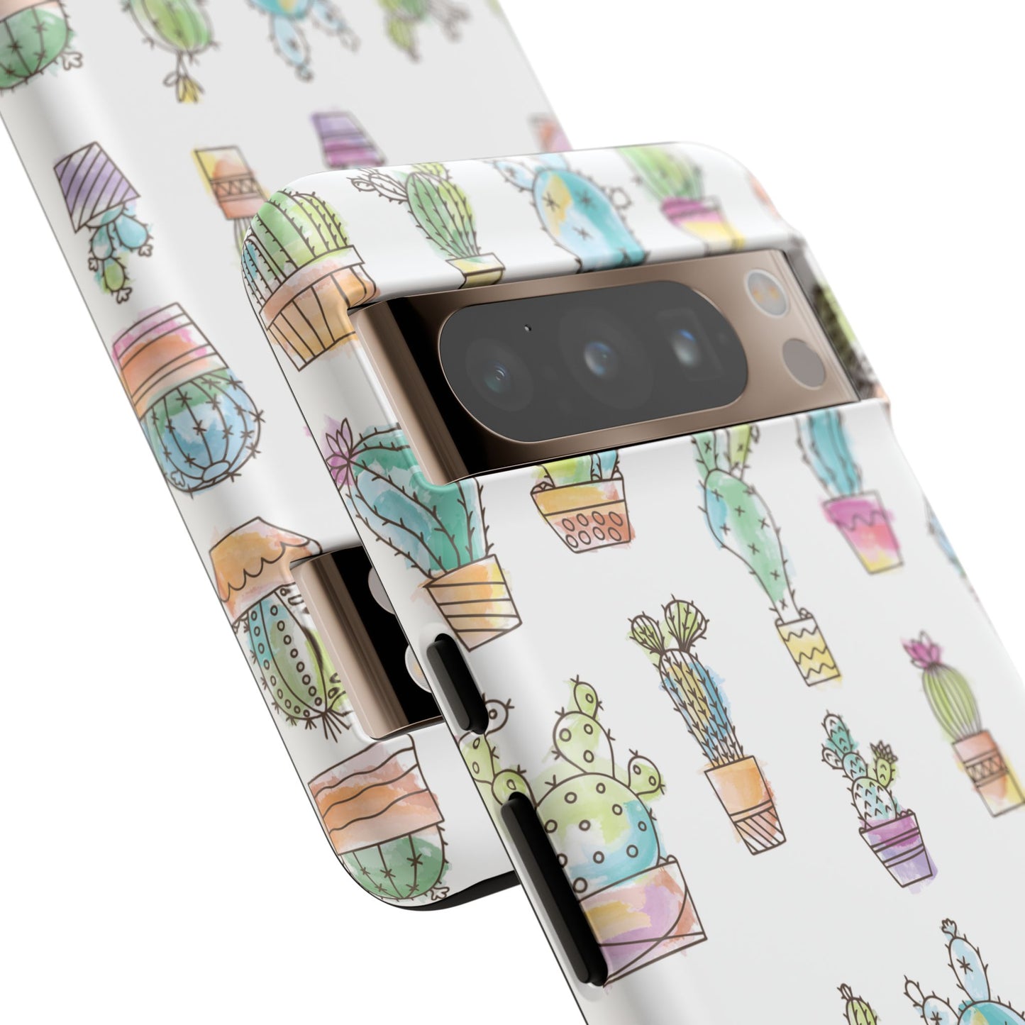 Pastel Cactus Love Phone Case