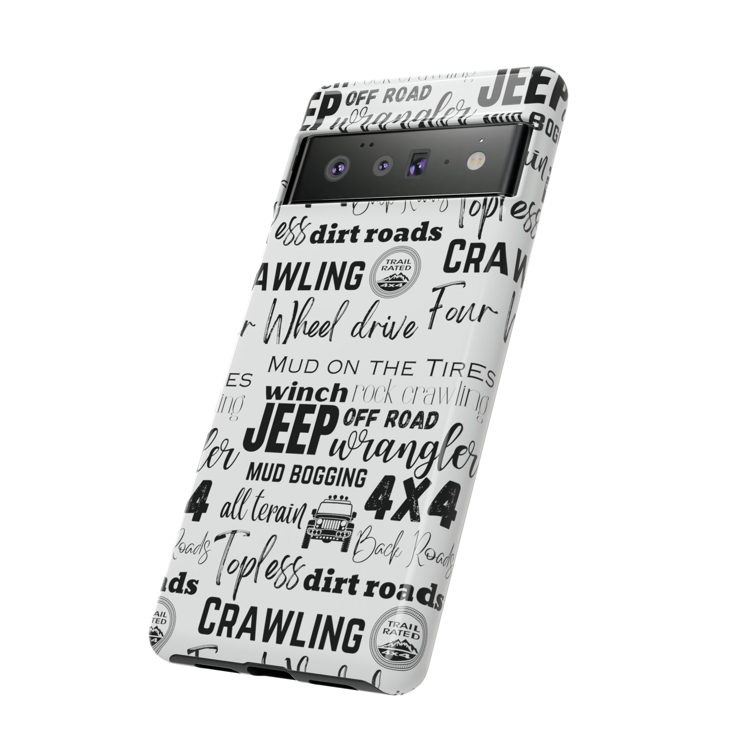 Off Road Subway Art Protective Phone Case for Iphone, Samsung and Google Phones