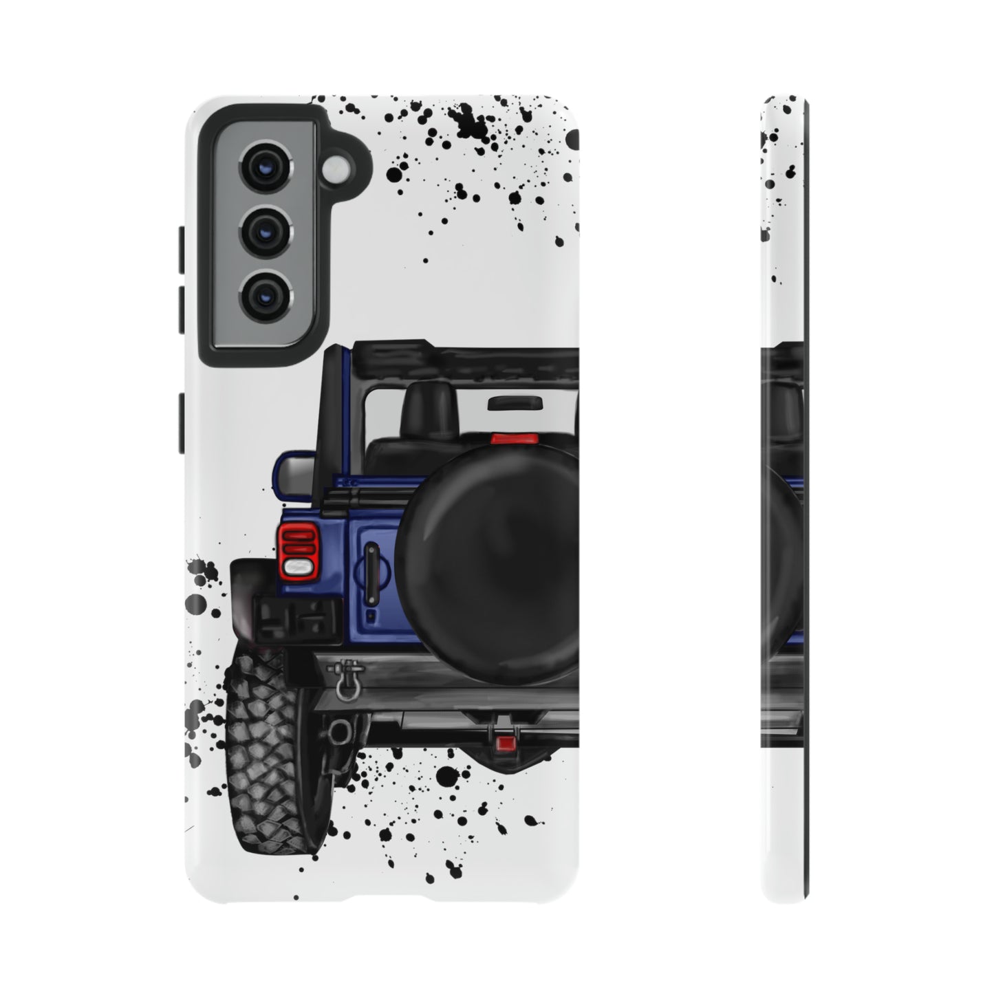 Off Road Life Dark Blue Protective Case for Iphone, Google and Samsung