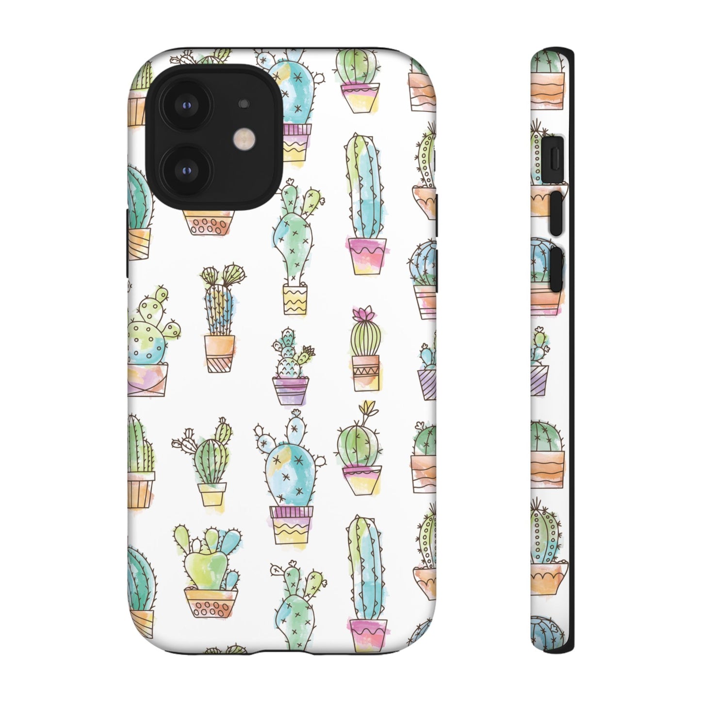 Pastel Cactus Love Phone Case