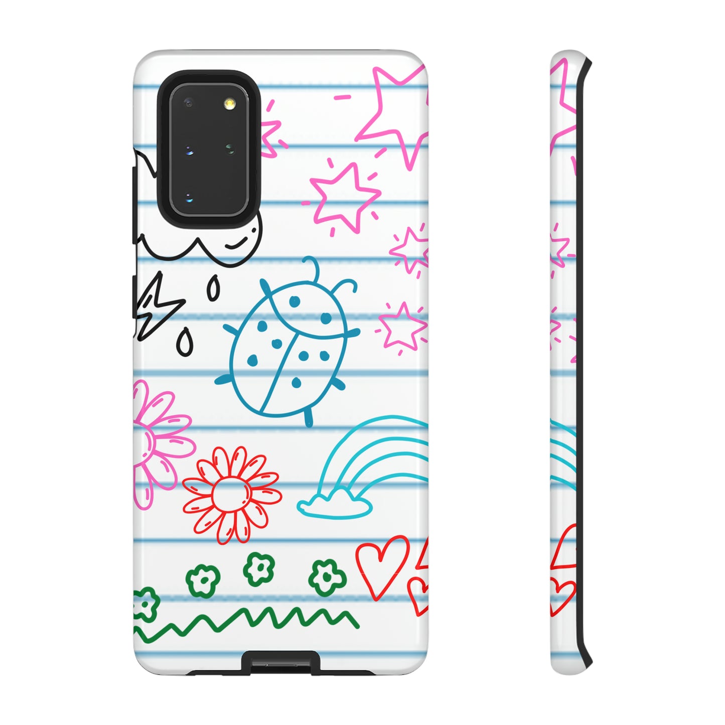 Kid Doodles Protective Phone Case for IPhone, Google and Samsung phones