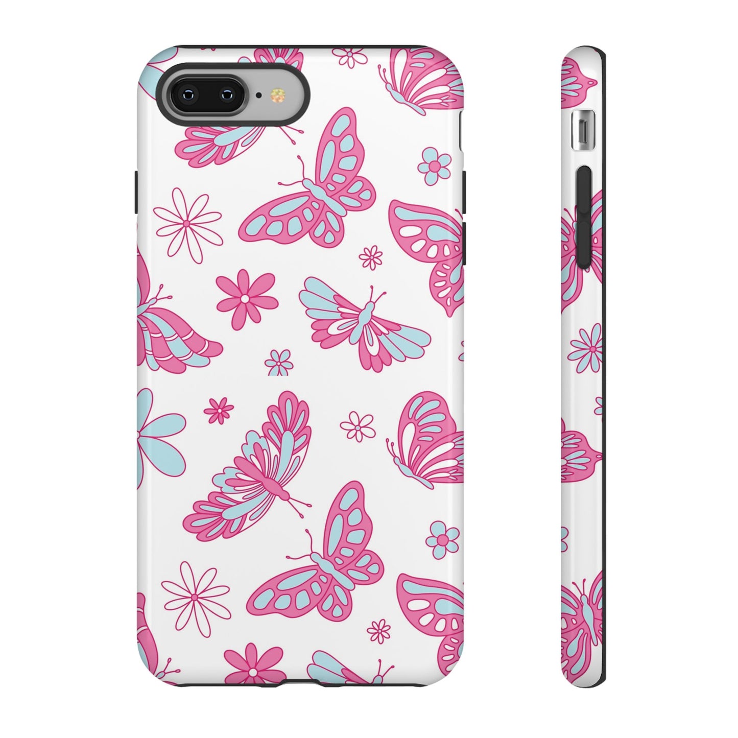 Pastel Butterflies Protective Phone Case
