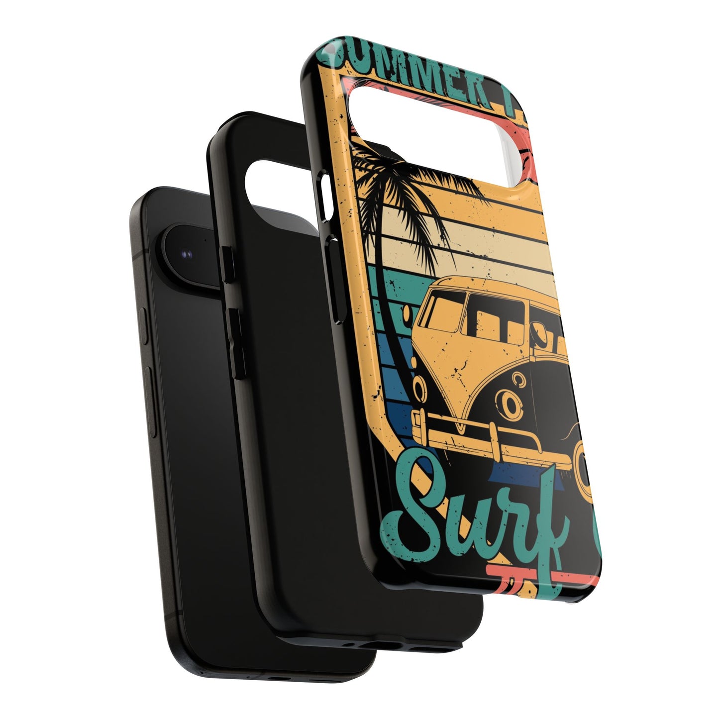 Retro Van Surf Summer Protective Phone Case