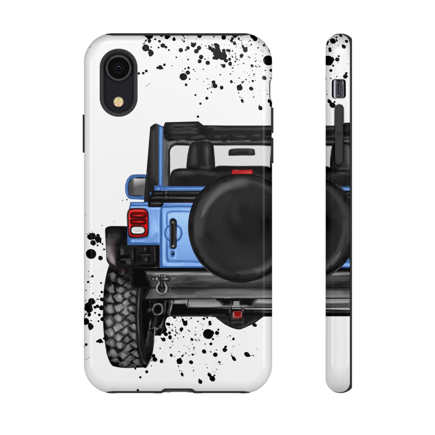 Off Road Life Light Blue Protective Case for Iphone, Google and Samsung