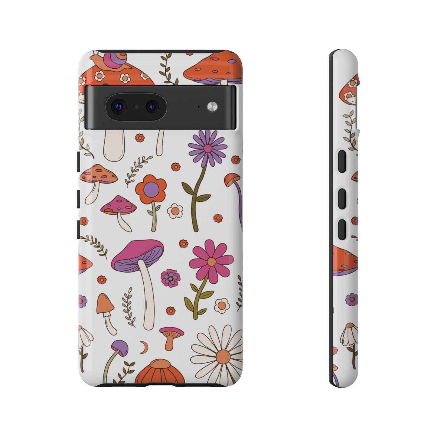 Mushrooms Protective Phone Case