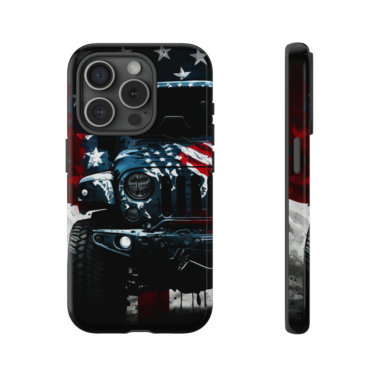 Off Roading Patriotic Protective Drop Proof Case Iphone, Samsung and Google phones