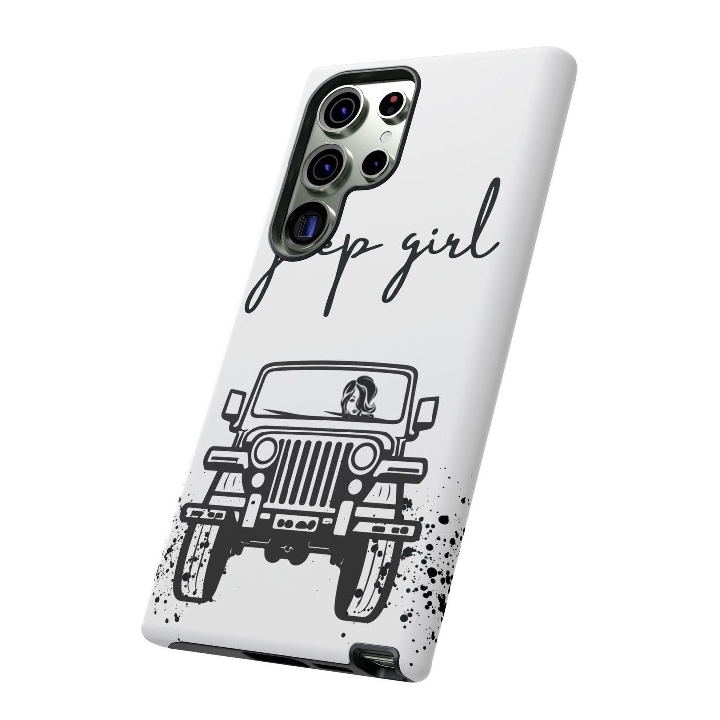 CJ Jeep Girl Phone Case