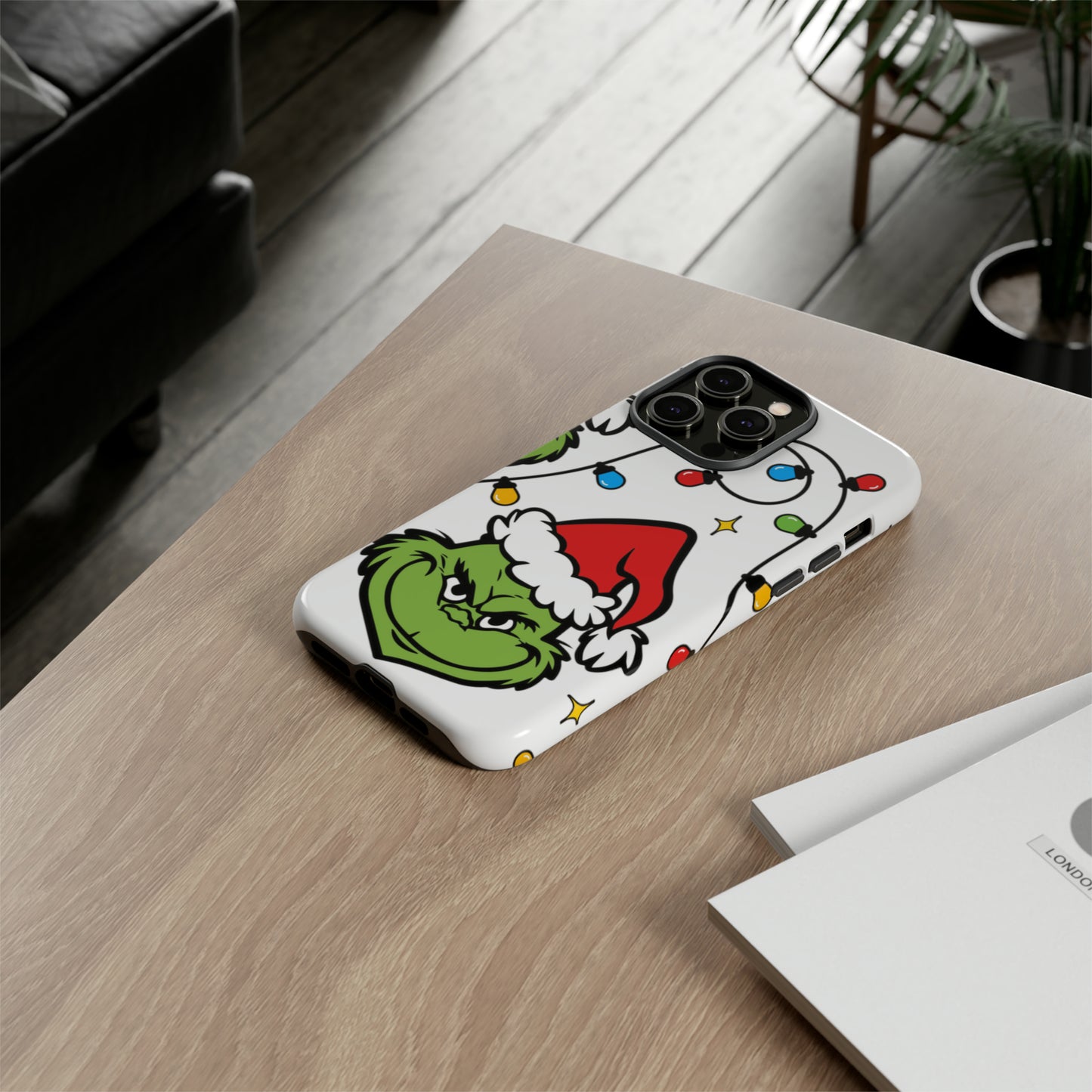 Grinchmas Lights Protective Case for IPhone, Samsung and Google Phones