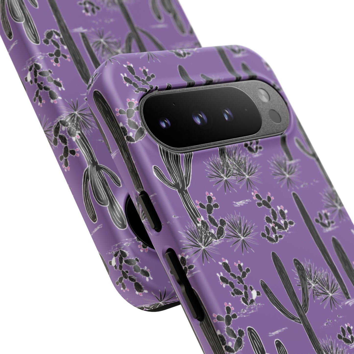 Purple Cactus Love Phone Case