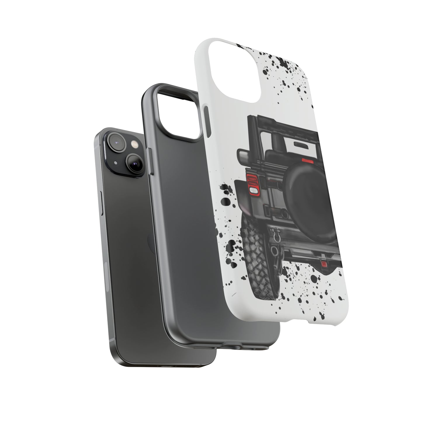 Off Road Life Charcoal Grey Protective Case for Iphone, Google and Samsung