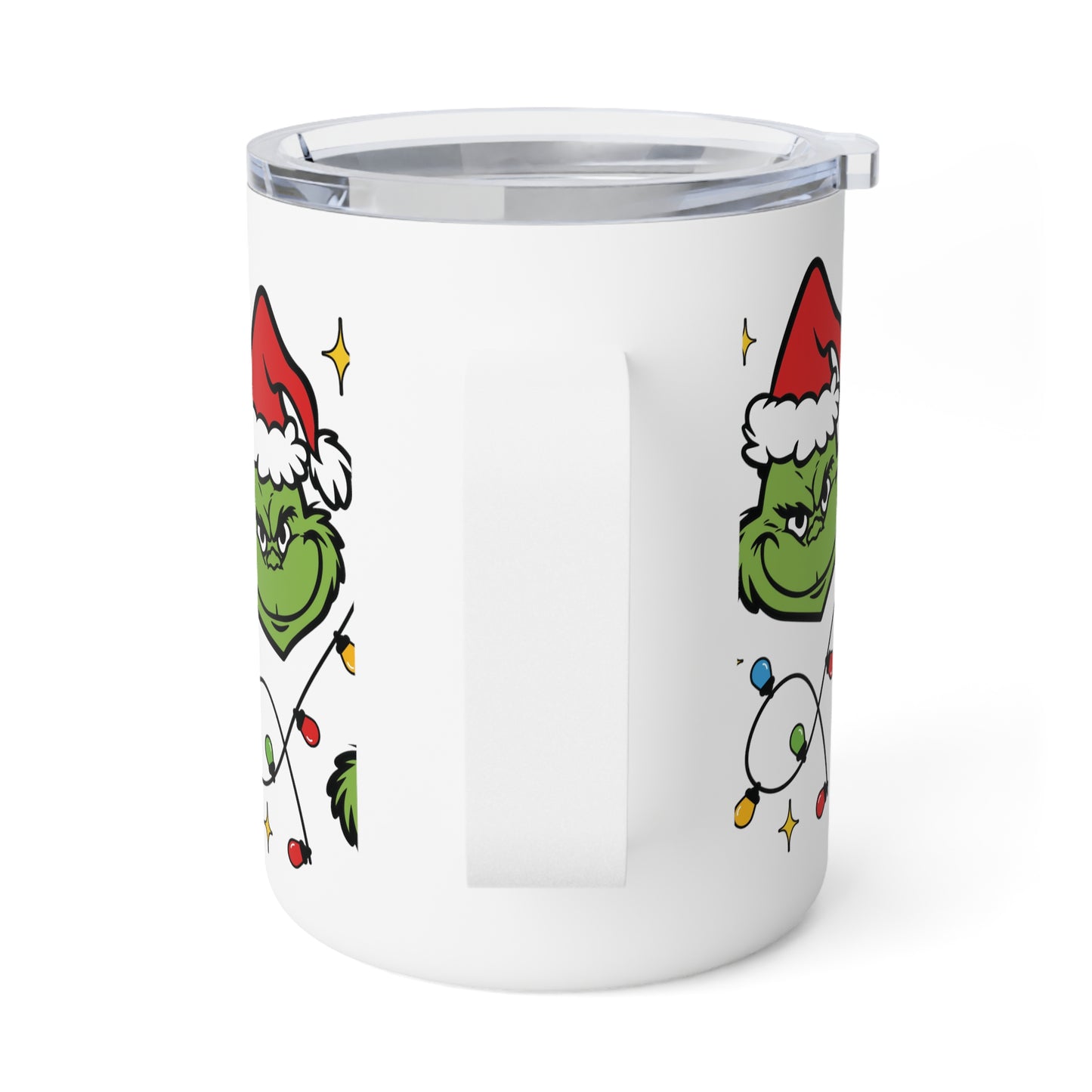 Grinchmas Lights Insulated Coffee Mug, 10oz