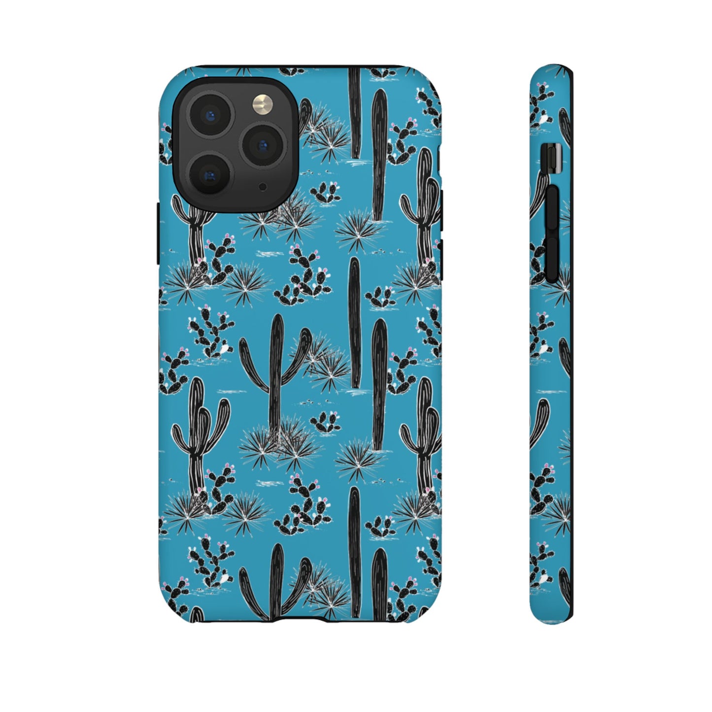 Turquoise Cactus Love Phone Case