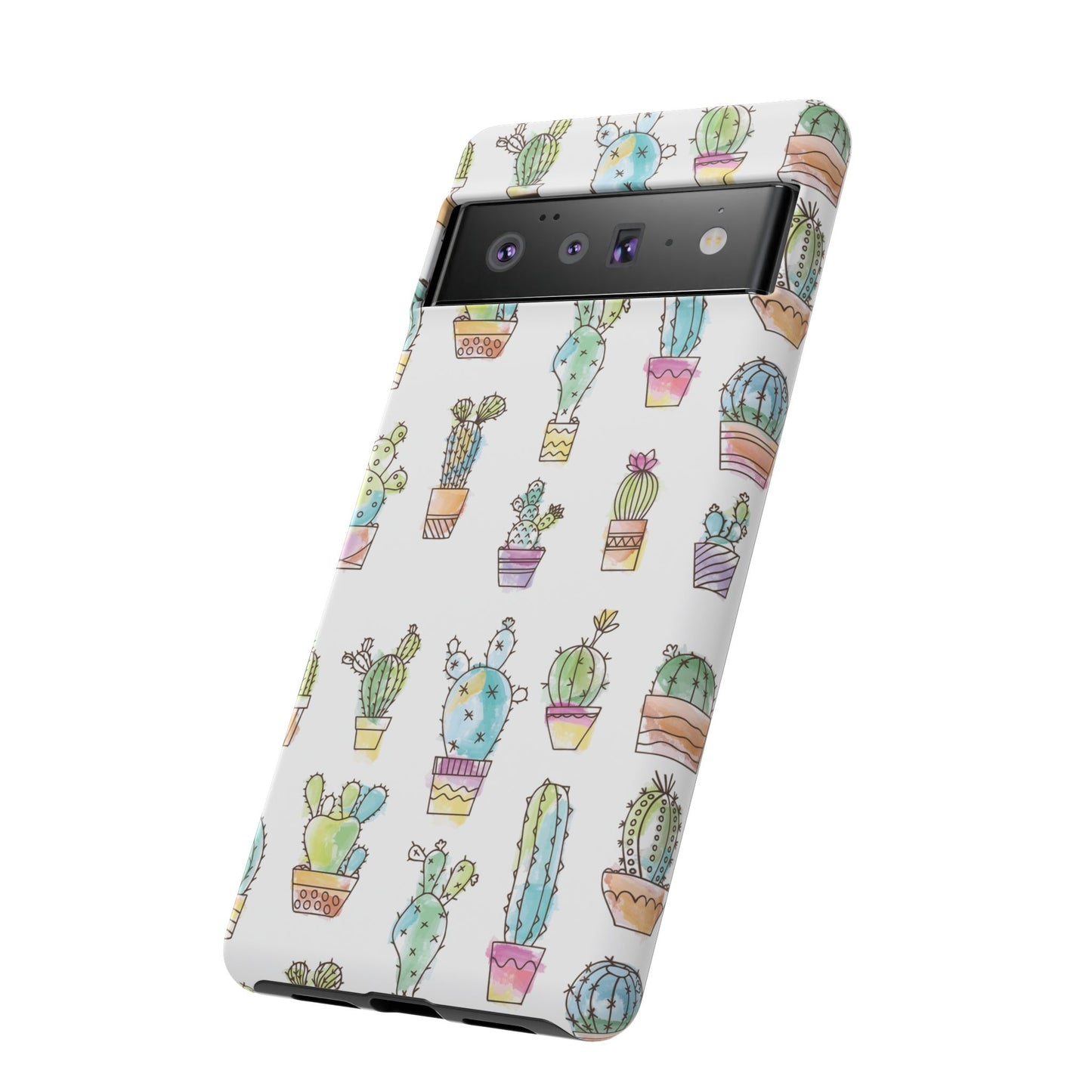 Pastel Cactus Love Phone Case