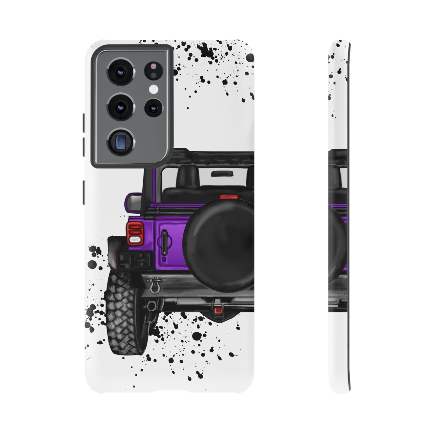 Off Road Life Purple Protective Case for Iphone, Google and Samsung