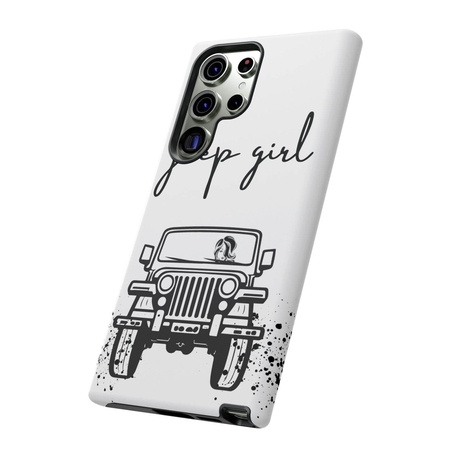 CJ Jeep Girl Phone Case