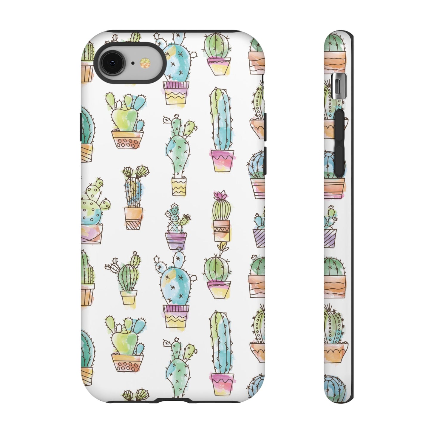Pastel Cactus Love Phone Case