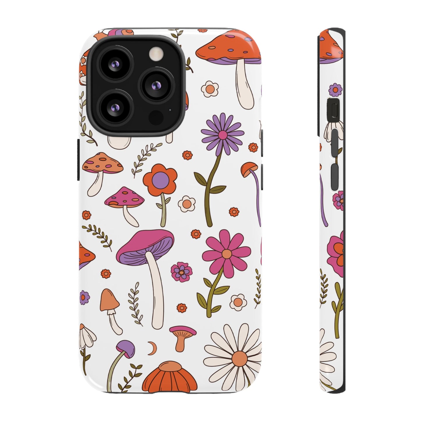 Mushrooms Protective Phone Case