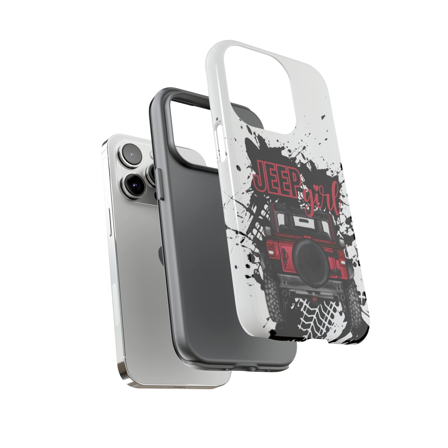 Off Road Girl Red Tough Cases