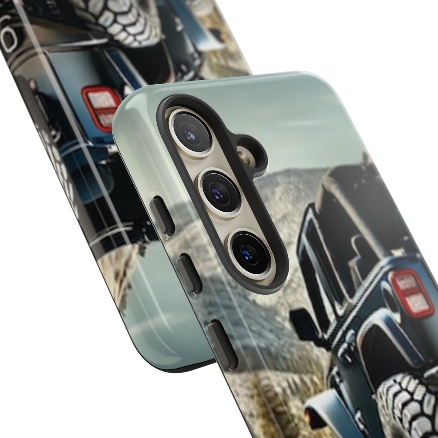 Blue Jeep Protective Phone Case