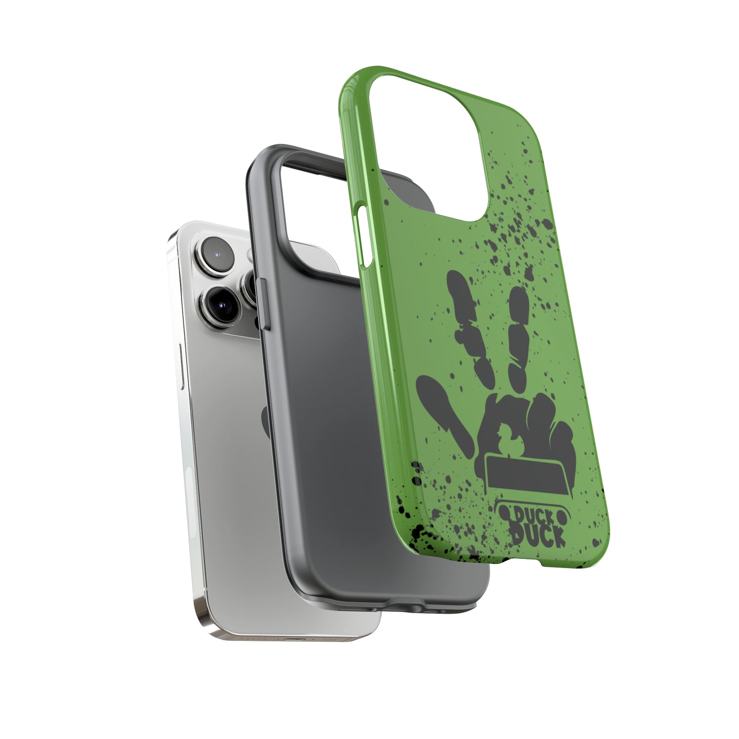 Duck Duck Green Protective Phone Case for IPhone, Samsung and Google Phones