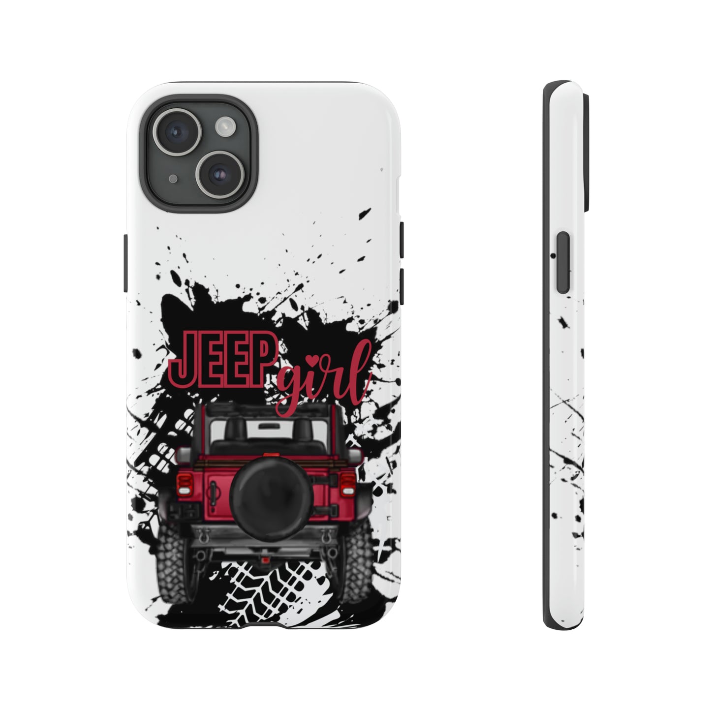 Off Road Girl Red Tough Cases