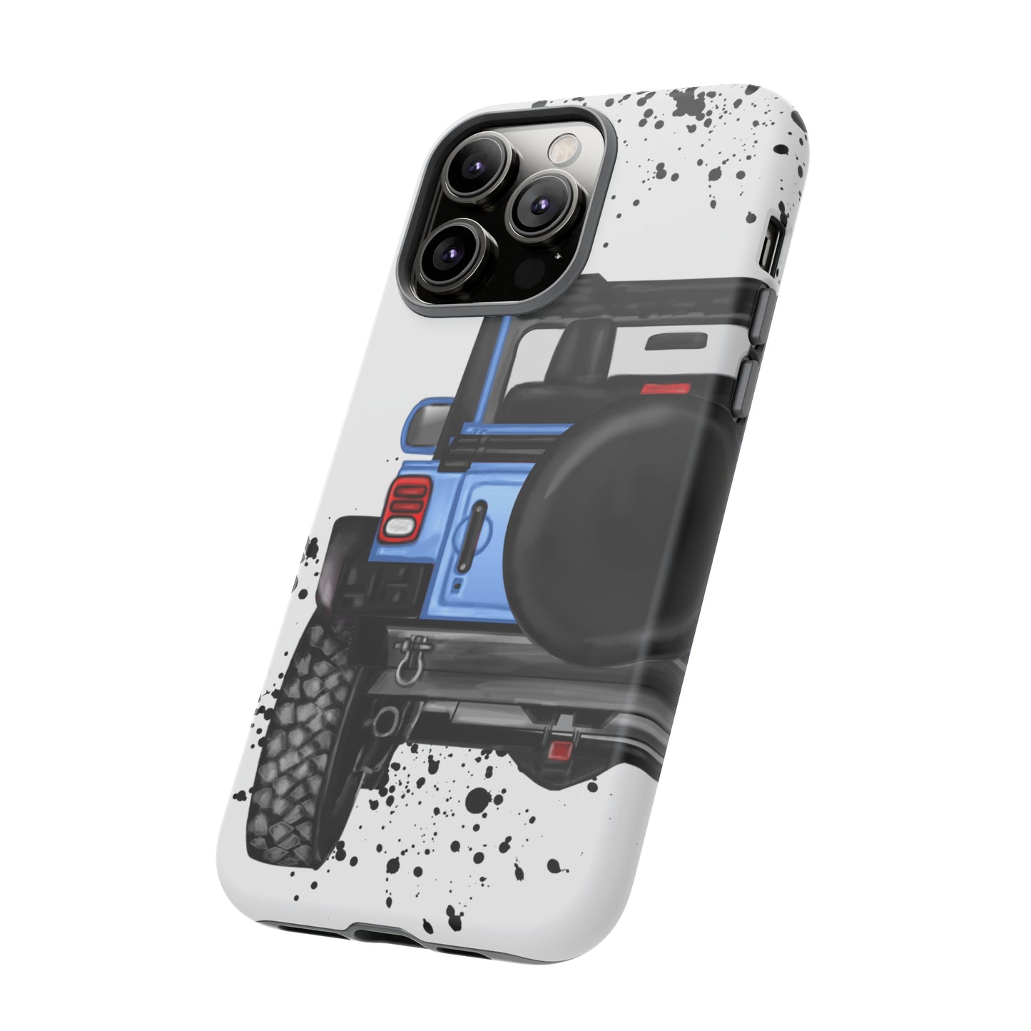 Off Road Life Light Blue Protective Case for Iphone, Google and Samsung