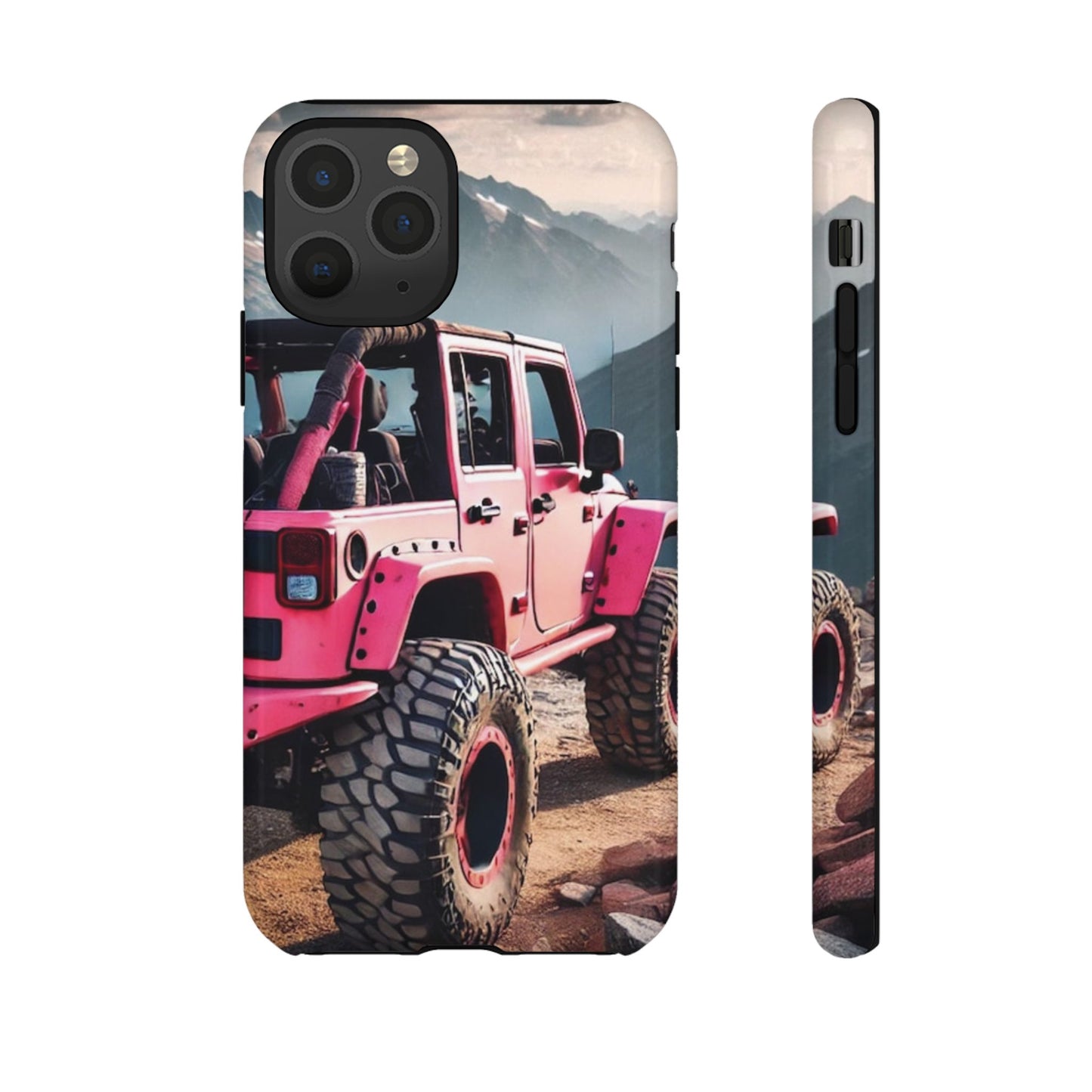 Pink Off Road Girl Phone Case