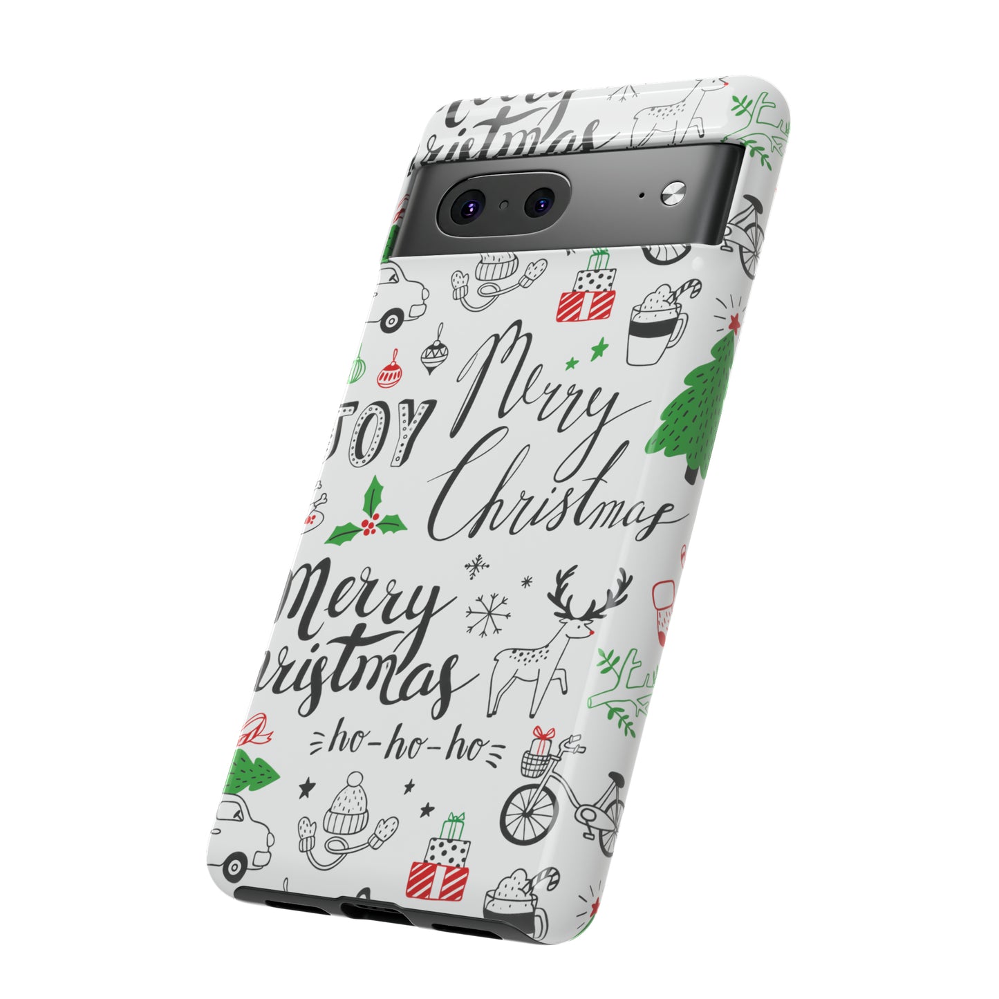 Merry Christmas Protective Phone Case for Iphone, Samsung and Google Phones