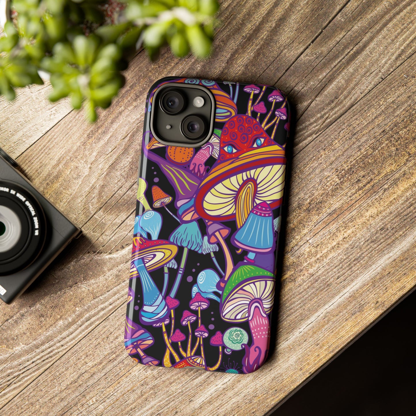Bold Mushroom Protective Phone Case