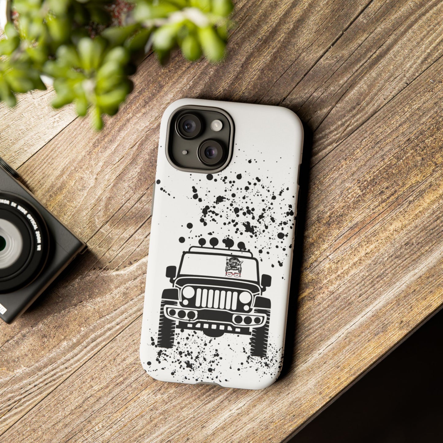 Off Road Girl with Glasses Tough Cases