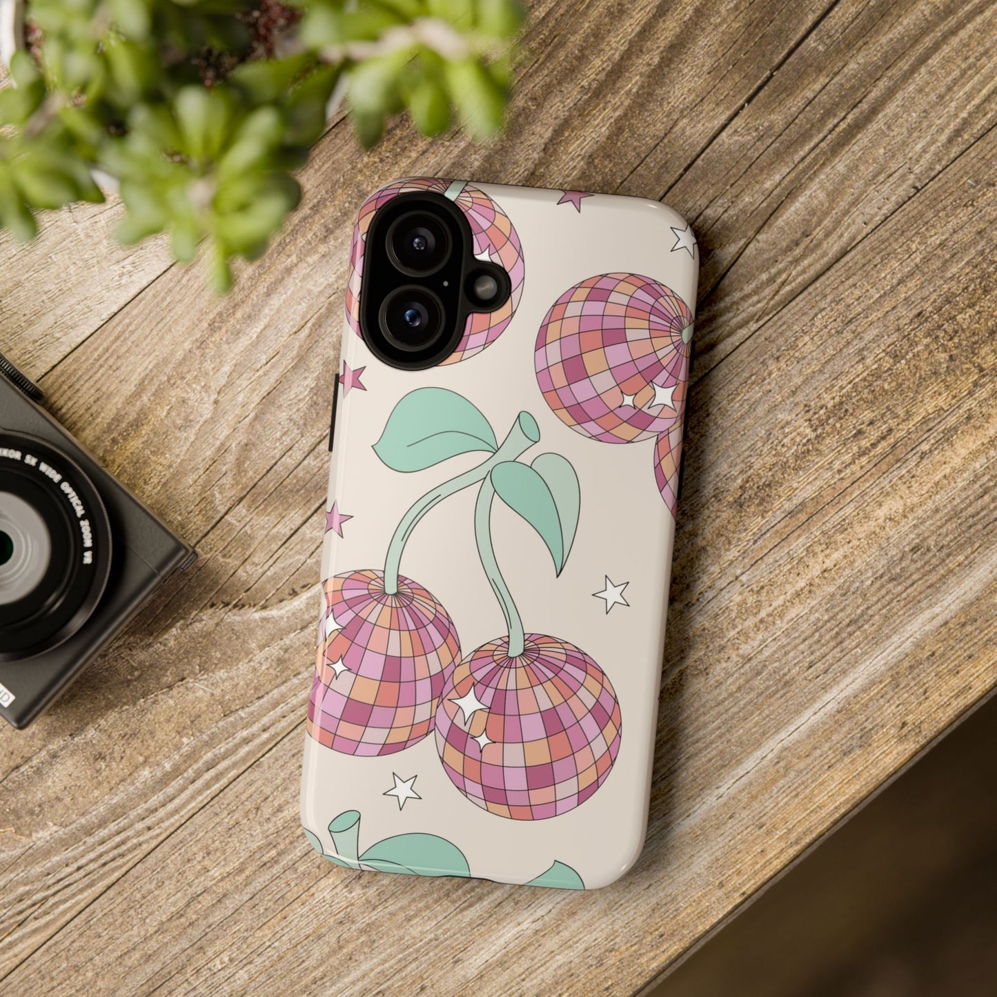 Disco Cherries Protective IPhone Case