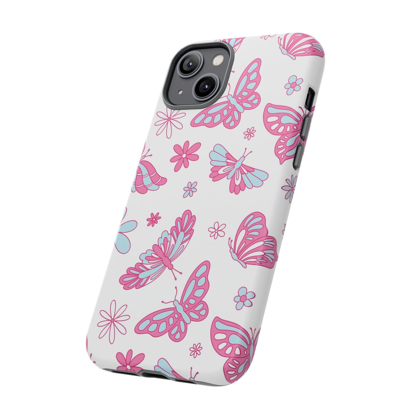 Pastel Butterflies Protective Phone Case