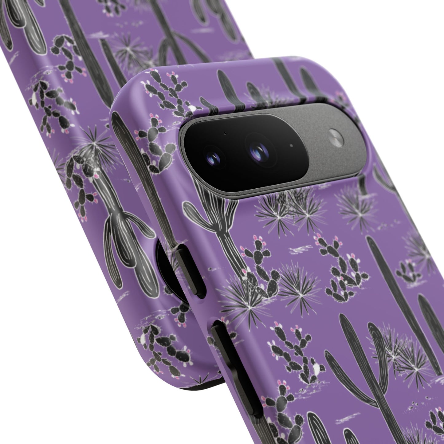 Purple Cactus Love Phone Case