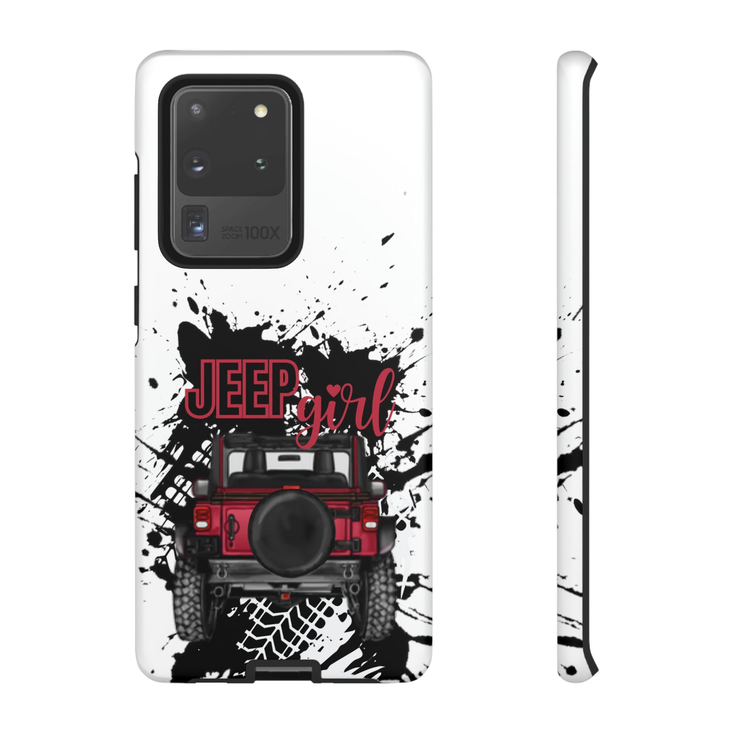 Off Road Girl Red Tough Cases