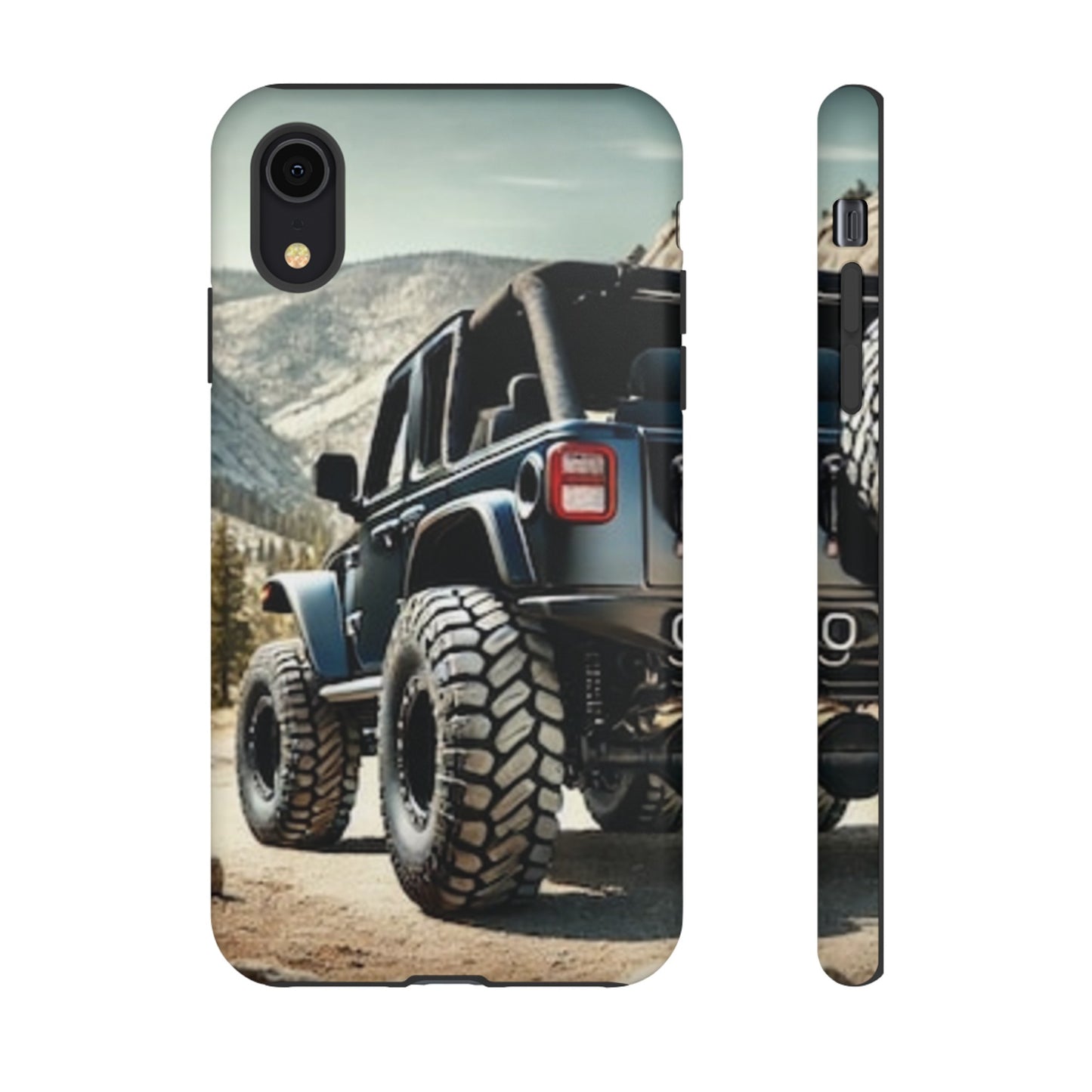 Blue Jeep Protective Phone Case