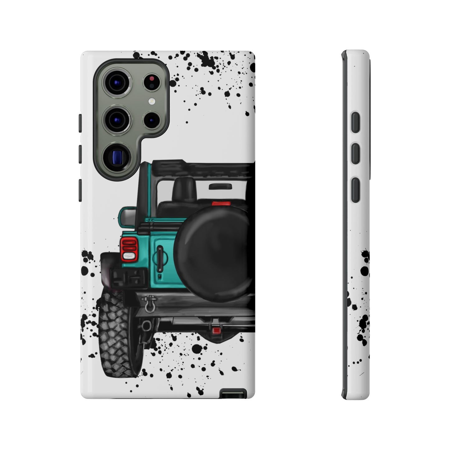 Off Road Life Turquoise Protective Case for Iphone, Google and Samsung