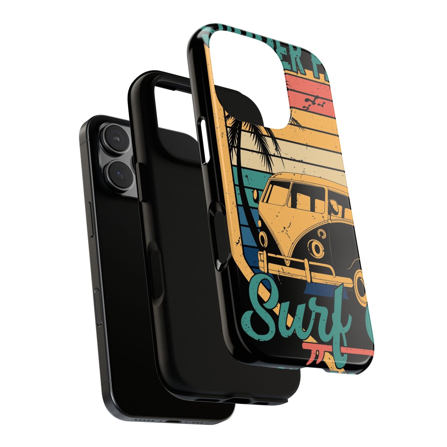 Retro Van Surf Summer Protective Phone Case