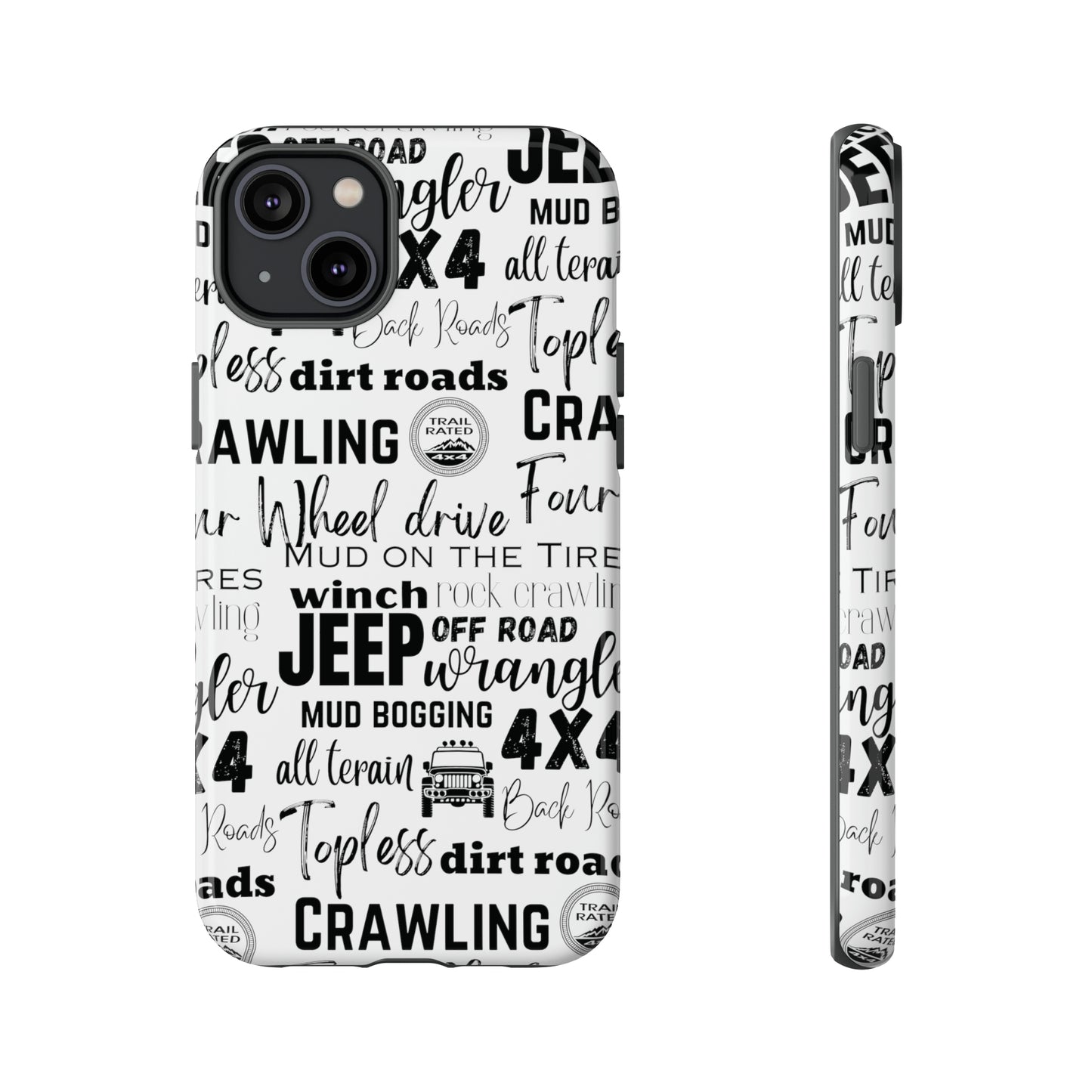 Off Road Subway Art Protective Phone Case for Iphone, Samsung and Google Phones