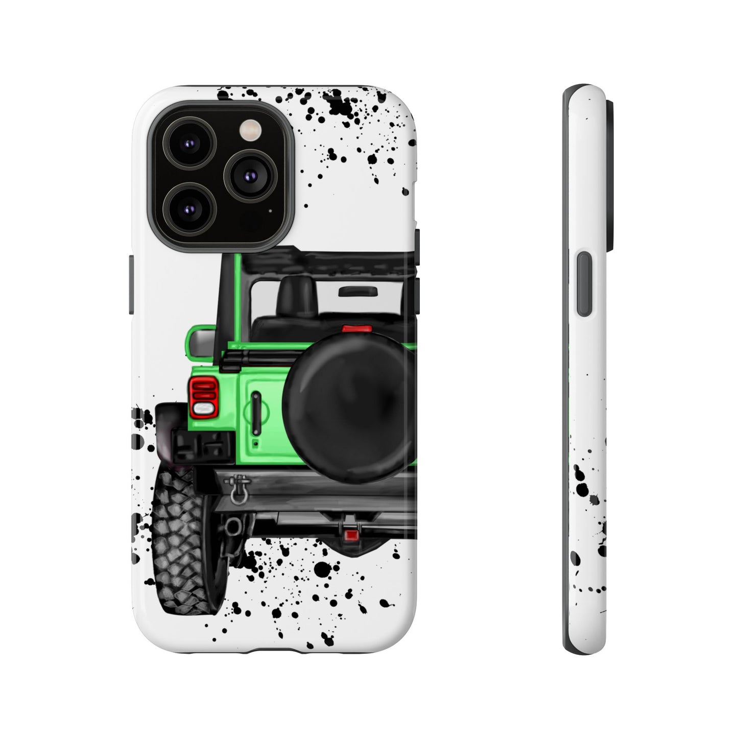 Off Road Life Green Protective Case for Iphone, Google and Samsung
